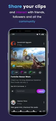 Clivi - Gamers Social Network android App screenshot 4